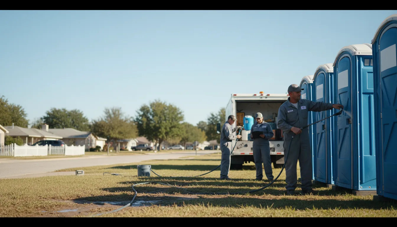 Long-Term Portable Toilet Rental in Bellevue, IA near me